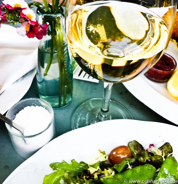 Birnencidre im Roecklplatz Ausbildungsrestaurant München