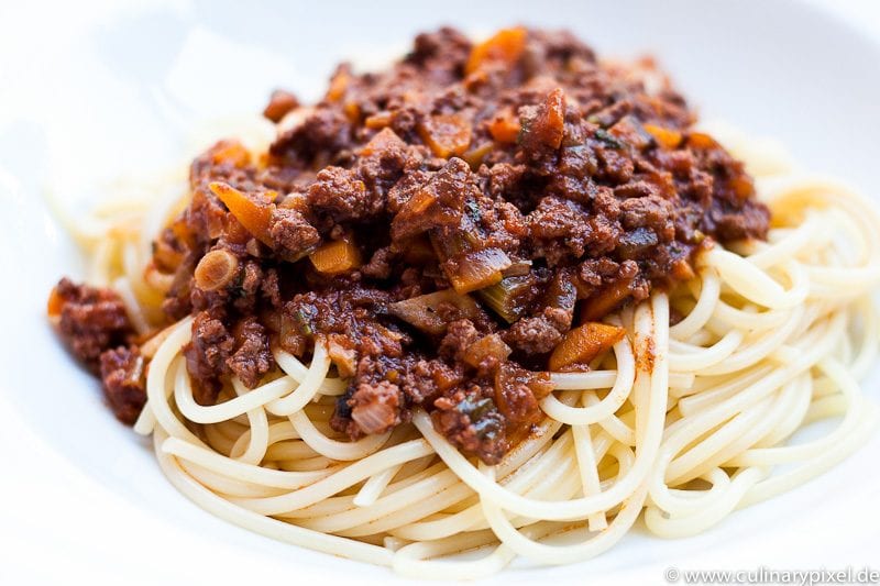 Bolognese mit Lammhack &amp; Rinderhack - Lieblings-Essen-Spaghetti ...