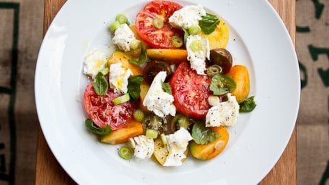 Caprese Buffelmozzarella Mit Tomaten Culinary Pixel