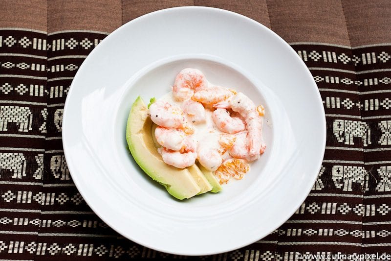 Krabbencocktail old school mit Mandarinen &amp; Avocado - culinary pixel by ...