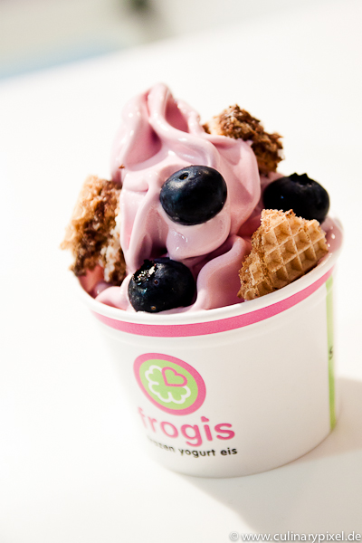 frogis frozen yogurt Himbeere