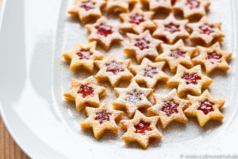 Sternchen Spitzbuben Plätzchen