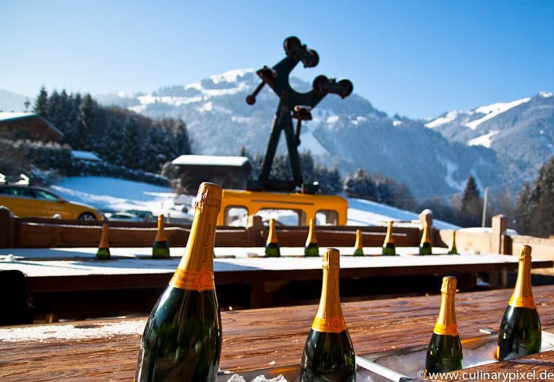 Bergblick bei Clicquot in the Snow