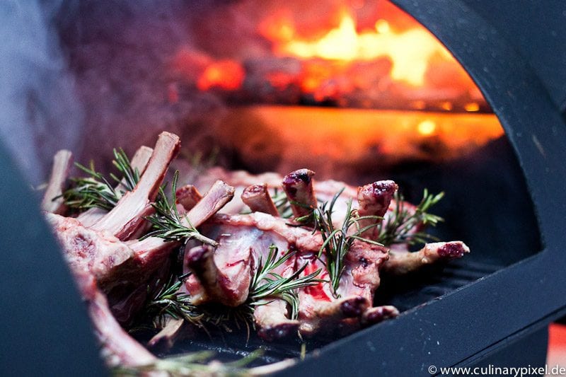 Neuseeland Lammkarree auf dem Grill