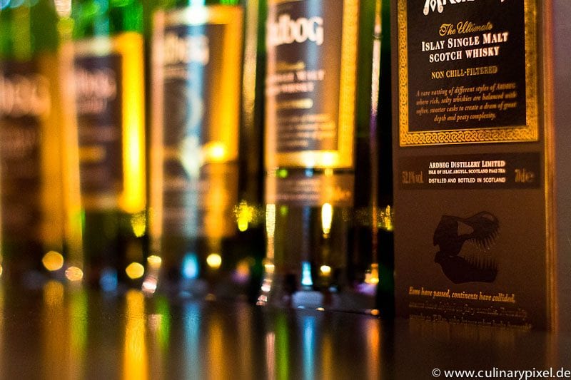 Ardbeg Tasting Flaschen