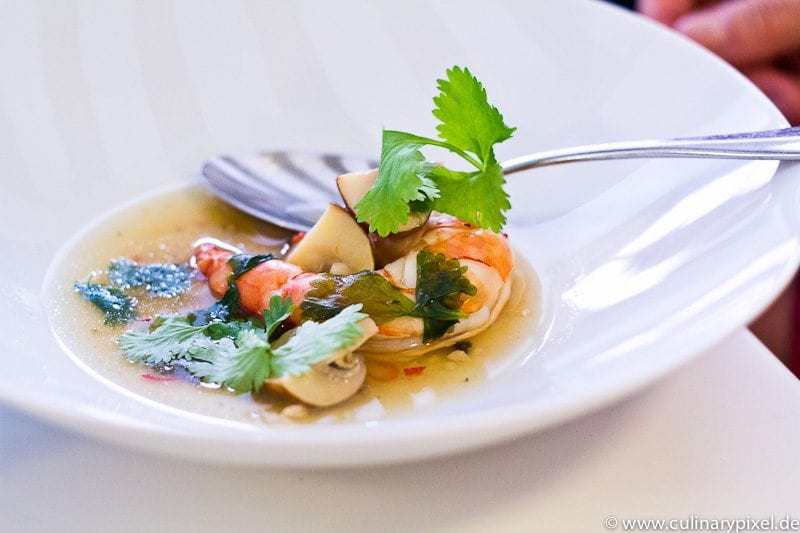 Sous Vide Tom Yam Gung