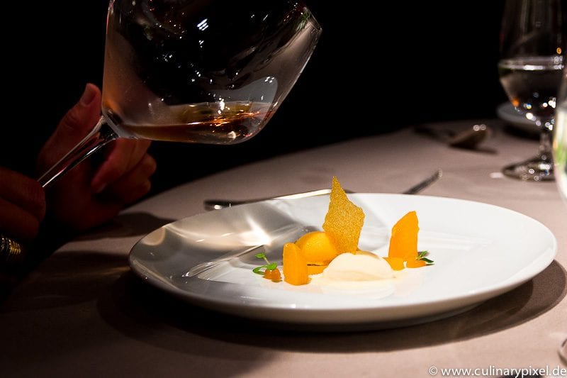 Predessert & Dom Perignon Champagner Atelier Bayerischer Hof