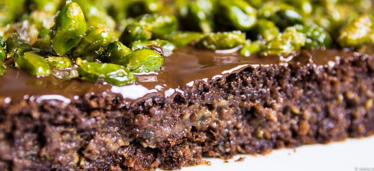 Brownie Pistazie & Zucchini