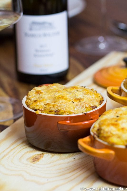 Hachis Parmentier - Hackfleischauflauf mit Markus Molitor Pinot Blanc