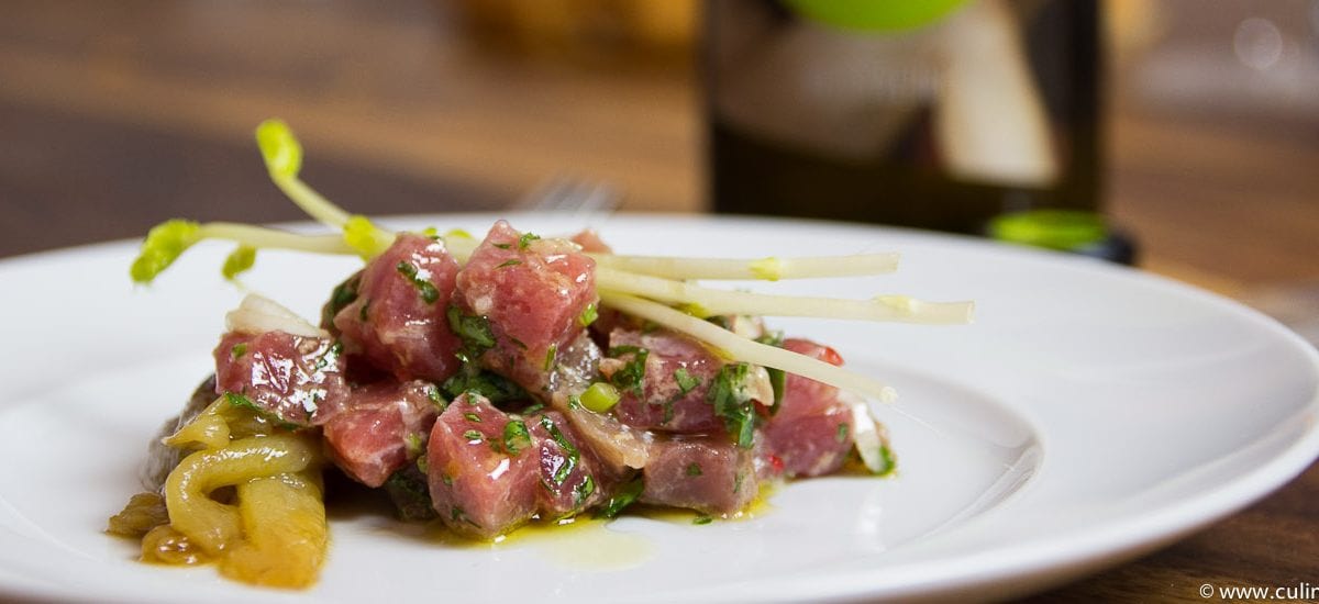 Tunfisch & Good Old Times Weißwein