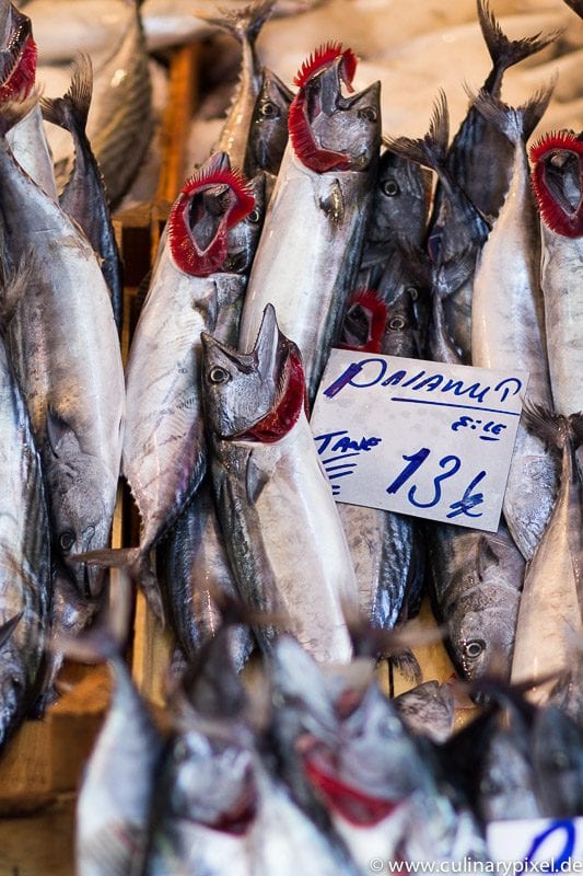 Fischmarkt in Besiktas, Istanbul