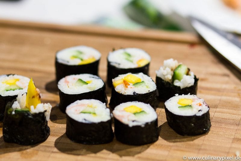 Selbstgemachtes Sushi