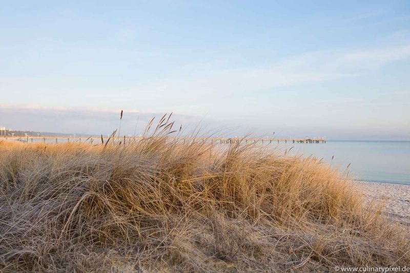 Seebad Binz - Strand im Winter