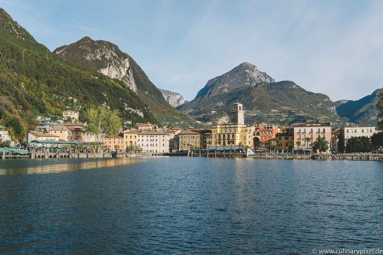 Riva del Garda am Gardasee im Herbst