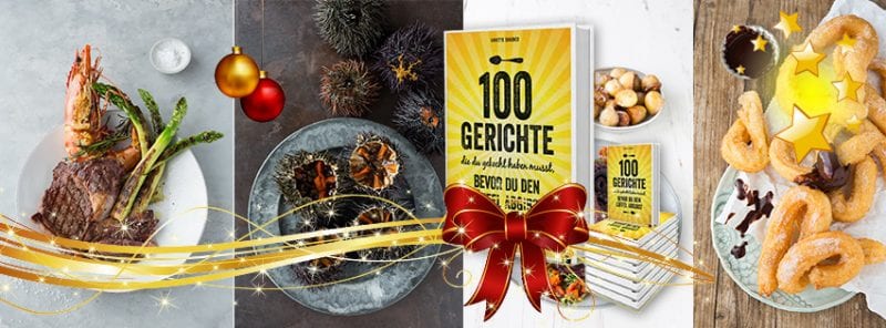 100 Gerichte, die du gekocht haben musst, bevor du den Löffel abgibst, xmas Verlosung