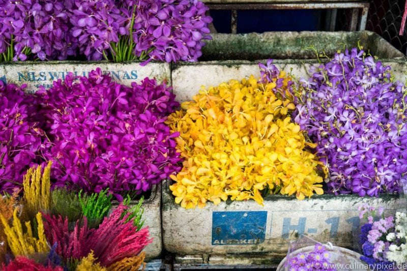 Ton Lamyai Flower Market Chiang Mai