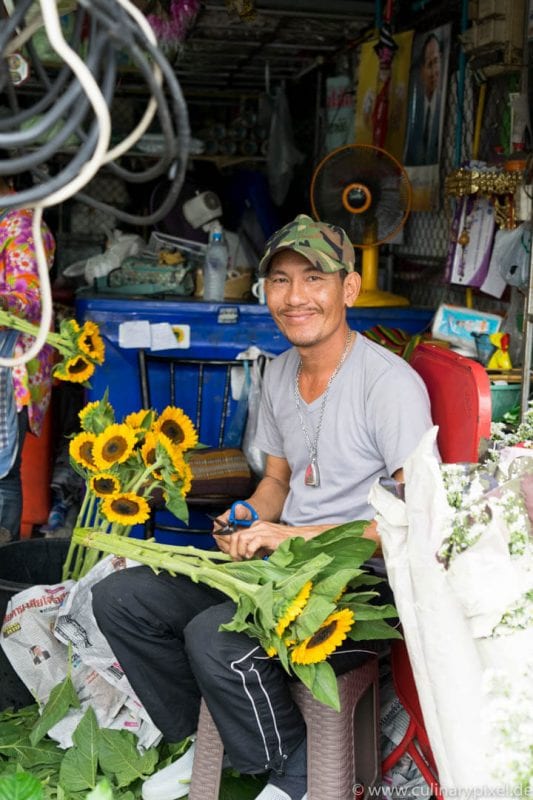 Ton Lam Yai Flower Market, Chiang Mai Thailandd