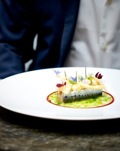 Momentaufnahme: Im Restaurant Atelier bei Jan Hartwig