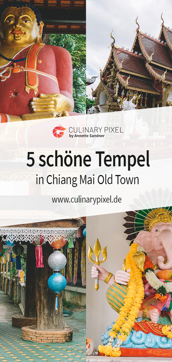 5 schöne Tempel in Chiang Mai Old Town