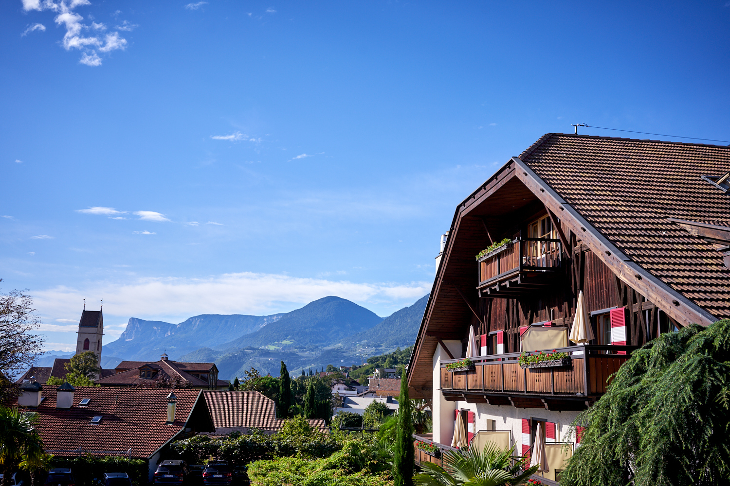 Romantik Hotel Oberwirt, Marling. 08.2020