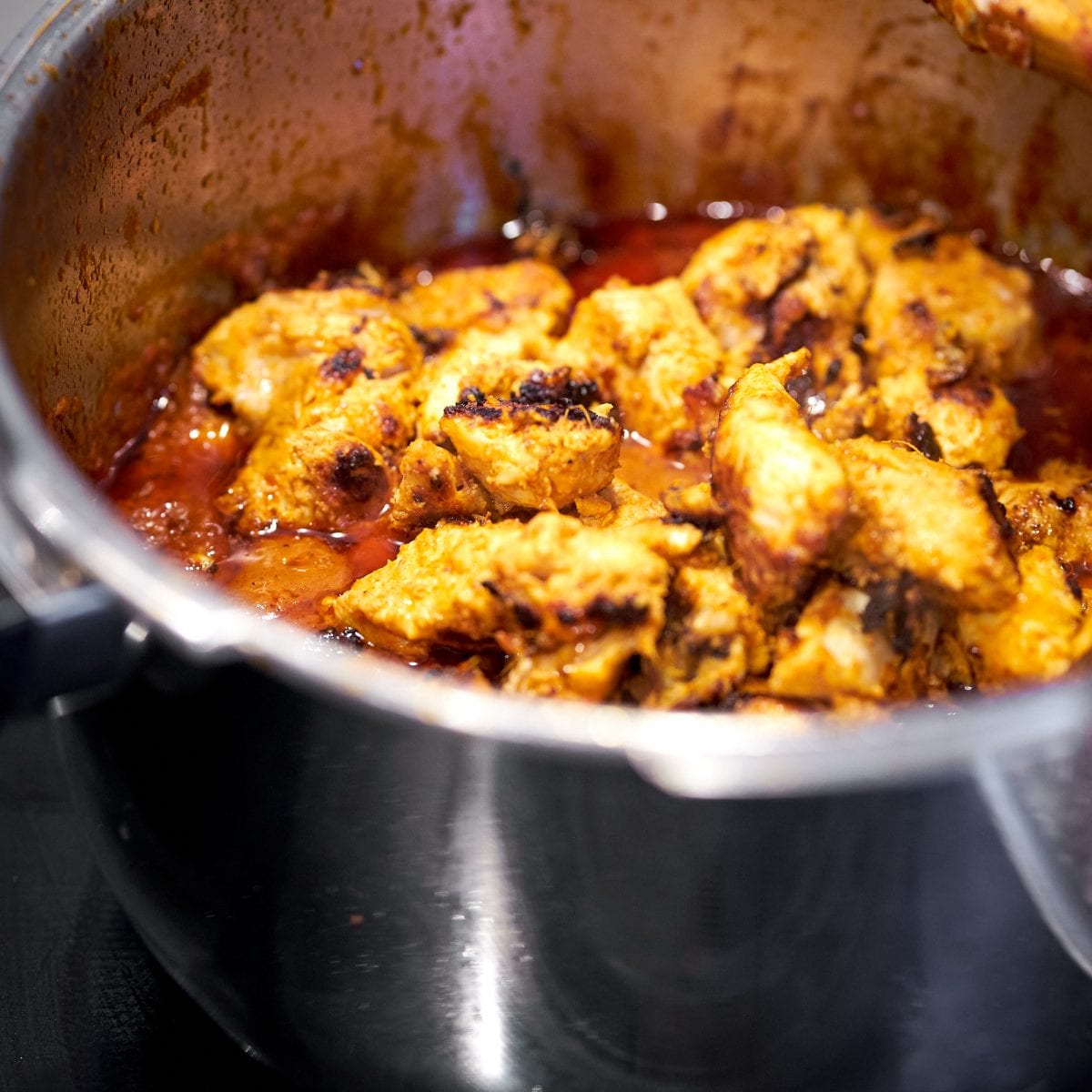 Rezept für Tandoori Hähnchen in Makhani Sauce "Butter Chicken"