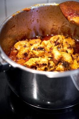 Rezept für Tandoori Hähnchen in Makhani Sauce "Butter Chicken"