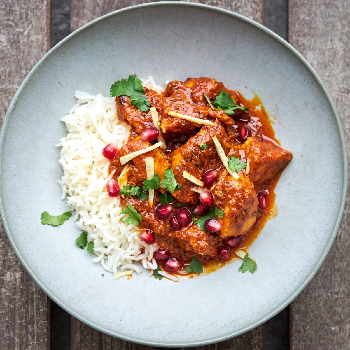 Rezept für Tandoori Hähnchen in Makhani Sauce "Butter Chicken"