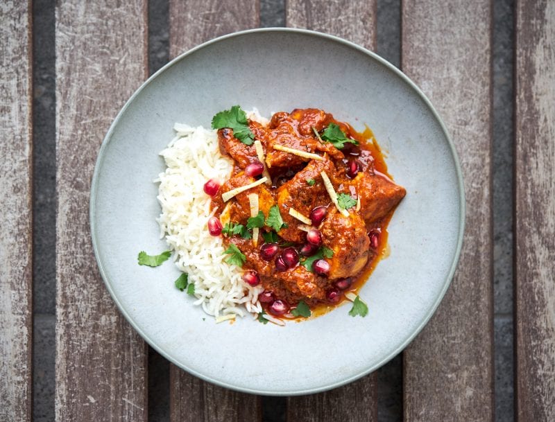 Rezept für Tandoori Hähnchen in Makhani Sauce "Butter Chicken"